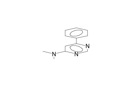 4-phenyl-6-dimethylaminopyrimidine