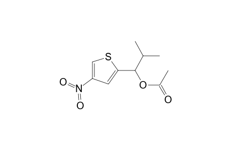 2-Thiophenemethanol, .alpha.-(1-methylethyl)-4-nitro-, acetate(ester)