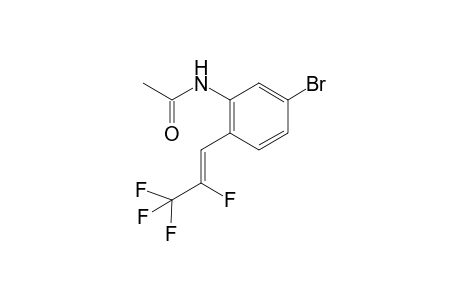 (Z)-N-(5-bromo-2-(2,3,3,3-tetrafluoroprop-1-en-1-yl)phenyl)acetamide