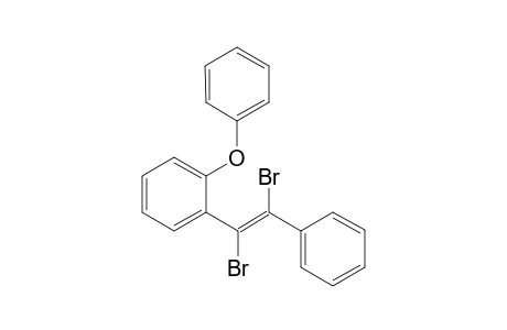 (E),and (Z)-1,2-Dibromo-2-(o-phenoxyphenyl)-1-phenylethene