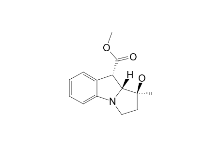 METHYL-(1R*,9AS*,9R*)-1-HYDROXY-1-METHYL-2,3,9,9A-TETRAHYDRO-1H-PYRROLO-[1,2-A]-INDOL-9-CARBOXYLATE