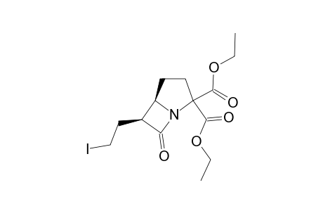 6-(2-IODOETHYL)-7-OXO-1-AZABICYCLO-[3.2.0]-HEPTAN-2,2-DICARBOXYLIC-ACID-ETHYLESTER