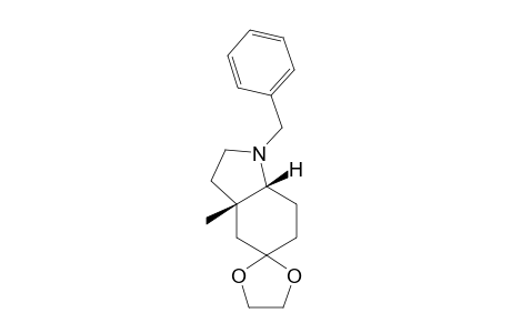 CIS-1-BENZYL-3A-METHYLOCTAHYDROINDOL-5-ONE-ETHYLENE-ACETAL