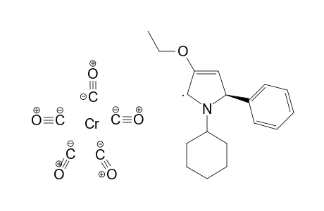 (5S)-Pentacarbonyl(1-cyclohexyl-3-ethoxy-1,5-dihydro-5-phenyl-2H-pyrrol-2-ylidene)chromium(0)