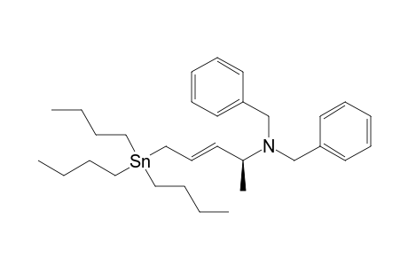 (4S,2E)-4-(N,N-Dibenzylamino)pent-2-enyl(tributyl)stannane