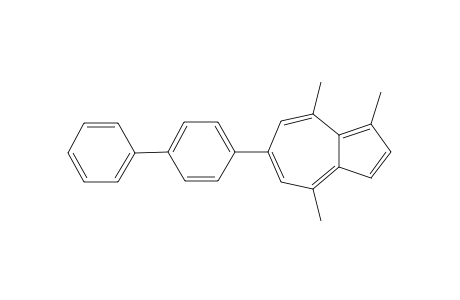 6-(1',1"-Biphenyl-4'-yl)-1,4,8-trimethylazulene