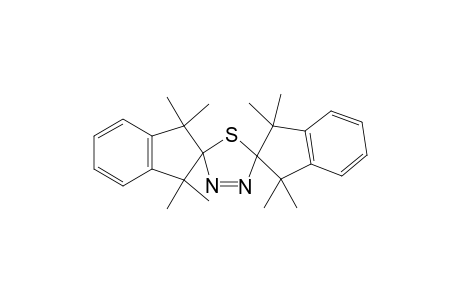 1,1'',3,3''-Tetrahydro-1,1,1'',1'',3,3,3'',3''-octamethyldispiro[2H-indene-2,2'-[1,3,4]thiadiazole-5',2''-[2H]indene]