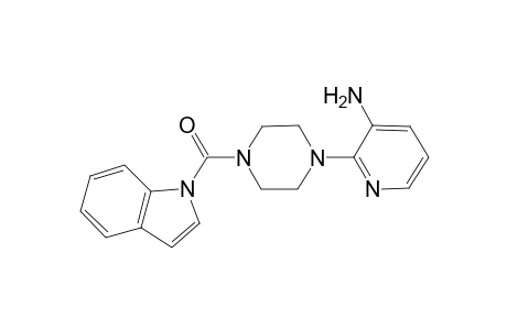 1-(Indolyl-2-carbonyl)-4-(3-amino-2-pyridyl)piperazine