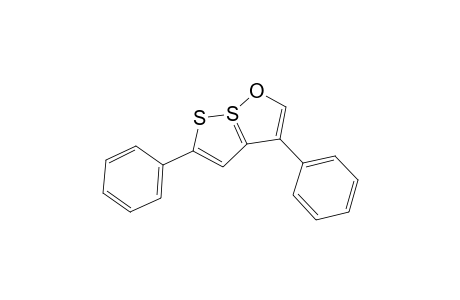 [1,2]Dithiolo[1,5-b][1,2]oxathiole-7-SIV, 3,5-diphenyl-