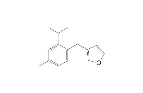 3-(2-isopropyl-4-methyl-benzyl)furan