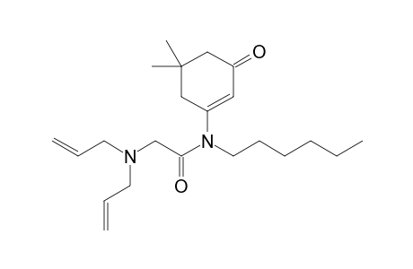 2-(diallylamino)-N-(5,5-dimethyl-3-oxo-cyclohexen-1-yl)-N-hexyl-acetamide