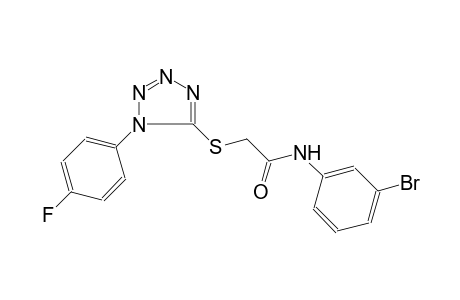 acetamide, N-(3-bromophenyl)-2-[[1-(4-fluorophenyl)-1H-tetrazol-5-yl]thio]-