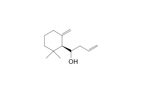 (1'S,1RS)-1-(2',2'-Dimethyl-6'-methylene-1'-cyclohexy)but-3-en-1-ol