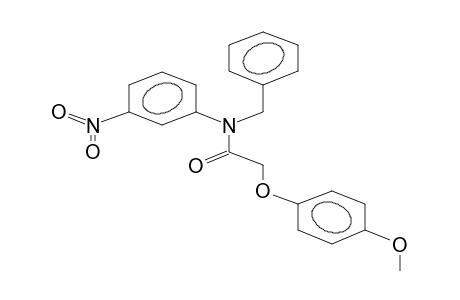 N-benzyl-N-(3-nitrophenyl)-2-(4-methoxyphenoxy)acetamide