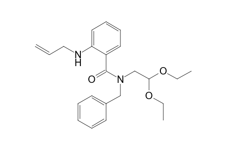 2-Allylamino-N-benzyl-N-(2,2-diethoxyethyl)benzamide