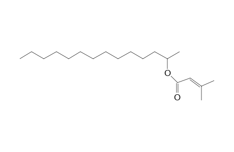 3-Methyl-2-butenoic acid, 2-tetradecyl ester