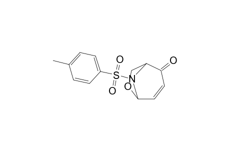 8-[(p-Methylphenyl)sulfonyl]-6-oxa-8-azabicyclo[3.2.1]oct-3-en-2-one