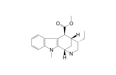 METHYL-4-ALPHA-ETHYL-11-METHYL-1,2,3,4,5,6-HEXAHYDRO-1,5-METHANOAZOCINO-[3,4-B]-INDOLE-6-BETA-CARBOXYLATE