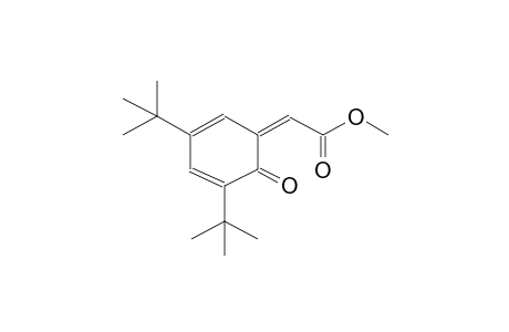 1-(2-METHOCARBONYLMETHYLIDENE)-2-OXO-3,5-DI-TERT-BUTYL-3,5-CYCLOHEXADIENE