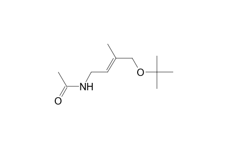 N-[(E)-4-(tert-Butoxy)-3-methylbut-2-enyl]acetamide