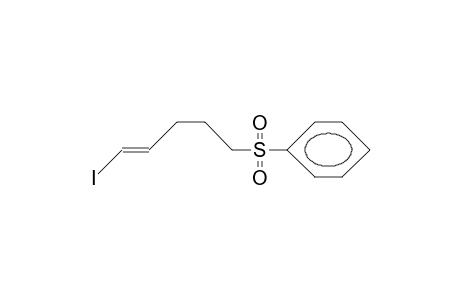 (E)-1-Iodo-5-phenylsulfonyl-1-pentene