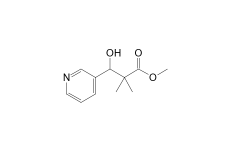 Methyl 3-hydroxy-2,2-dimethyl-3-(3-pyridyl)propanoate