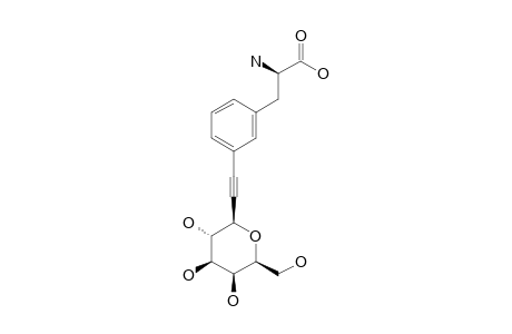 3-C-(3,7-ANHYDRO-1,1,2,2-TETRADEHYDRO-1,2-D-GLYCERO-D-GALACTOOCTITYL)-L-PHENYLALANINE