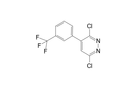 3,6-Dichloro-4-(3-(trifluoromethyl)phenyl)pyridazine