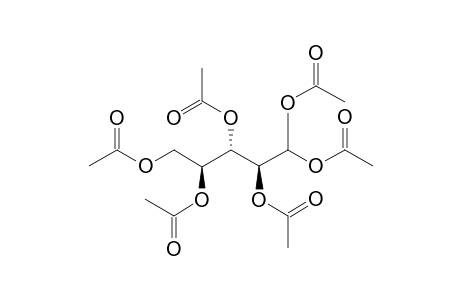 1,1,2,3,4,5-HEXA-O-ACETYL-ALDEHYDO-L-RIBOSE