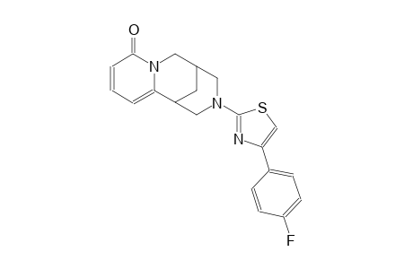 11-[4-(4-fluorophenyl)-1,3-thiazol-2-yl]-7,11-diazatricyclo[7.3.1.0~2,7~]trideca-2,4-dien-6-one
