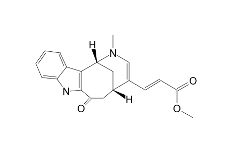 METHYL_2-METHYL-7-OXO-2,5,6,7-TETRAHYDRO-1,5-METHANO-1H-AZONINO-[4.3-B]-INDOLE-4-(E)-ACRYLATE