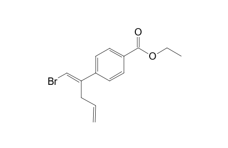 (E)-1-bromo-2-(4-ethoxycarbonylphenyl)-1,4-pentadiene