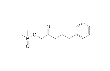 1-Dimethylphosphoryloxy-5-phenyl-2-pentanone