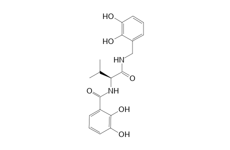 (2S)-2-(-2,3-Dihydroxyphenyl)carbonylamino-N-(2,3-dihydroxybenzyl)-3-methylbutylamide