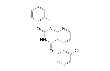 pyrido[2,3-d]pyrimidine-2,4(1H,3H)-dione, 5-(2-chlorophenyl)-1-(phenylmethyl)-