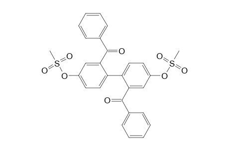 2,2'-Di(benzoyl)-4,4'-bis[(methylsulfonyl)oxy]biphenyl