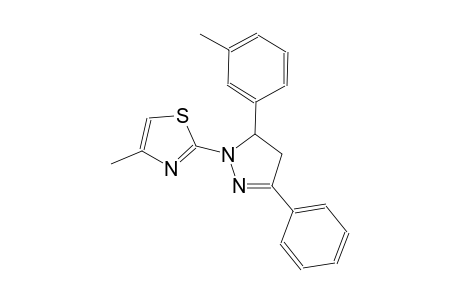 thiazole, 2-[4,5-dihydro-5-(3-methylphenyl)-3-phenyl-1H-pyrazol-1-yl]-4-methyl-