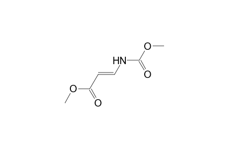 2-Propenoic acid, 3-[(methoxycarbonyl)amino]-, methyl ester, (E)-