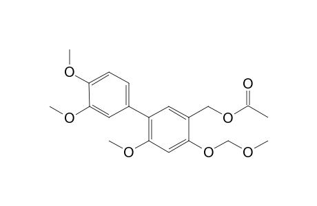 (3',4',6-trimethoxy-4-(methoxymethoxy)biphenyl-3-yl)methyl acetate