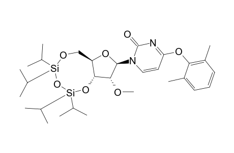 2'-O-METHYL-4-O-(2,6-DIMETHYLPHENYL)-3',5'-O-(1,1,3,3-TETRAISOPROPYLDISILOXANE-1,3-DIYL)-URIDINE