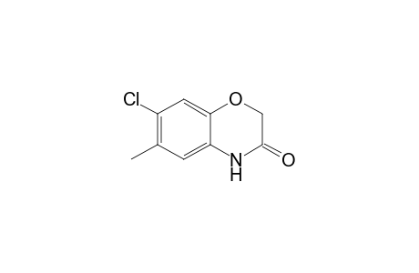 6-Methyl-7-chloro-2H-benzo[b][1,4]oxazin-3(4H)-one