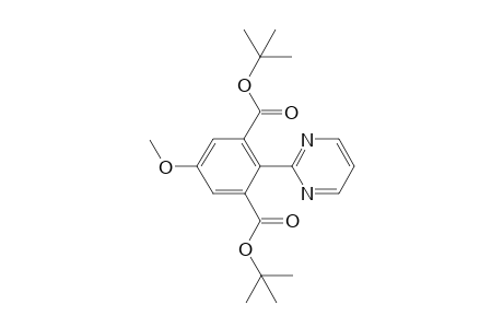 Di-tert-butyl 5-methoxy-2-(pyrimidin-2-yl)isophthalate