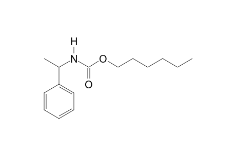 Carbamic acid, (.alpha.-methylbenzyl)-, hexyl ester