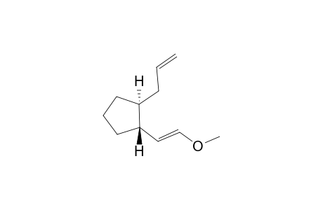 (1R,2S)-1-[(E)-2-methoxyethenyl]-2-prop-2-enyl-cyclopentane