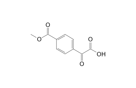 2-(4-carbomethoxyphenyl)-2-keto-acetic acid