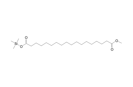 Octadecanedioic acid, methyl (trimethylsilyl) ester