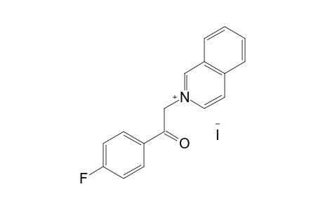2-(p-FLUOROPHENACYL)ISOQUINOLINIUM IODIDE