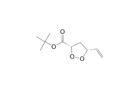 1,2-Dioxolane-3-carboxylic acid, 5-ethenyl-, 1,1-dimethylethyl ester, cis-