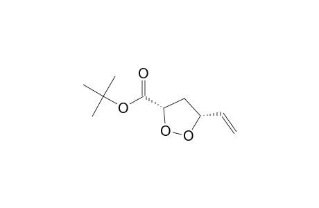 1,2-Dioxolane-3-carboxylic acid, 5-ethenyl-, 1,1-dimethylethyl ester, cis-