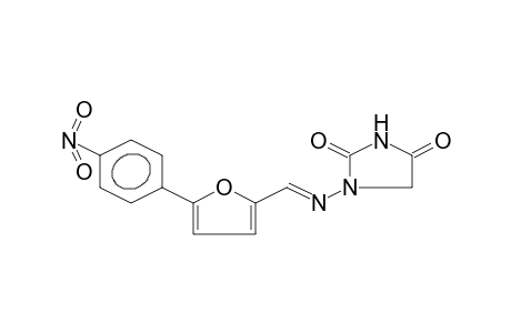 1-(((E)-[5-(4-Nitrophenyl)-2-furyl]methylidene)amino)-2,4-imidazolidinedione